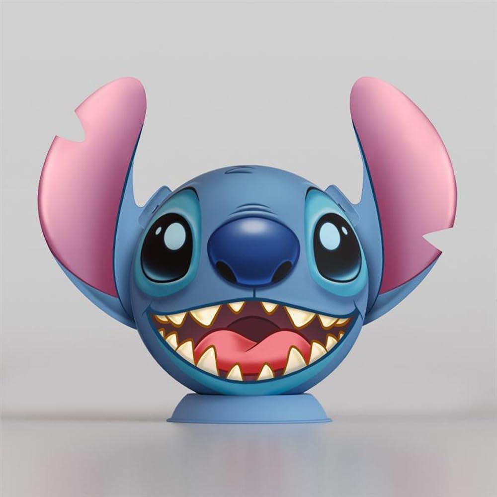 Ravensburger Disney Stitch 3D Jigsaw Puzzle for Children Age 6 Years Up - 72 Pieces - No Glue Required for Kids