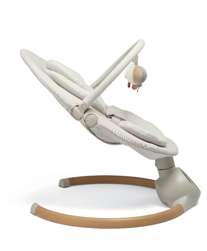 Mamas & Papas Alto Smart Baby Swing, Touchscreen, Multi Speed, Melodies, Bluetooth and Remote Control - Cashmere