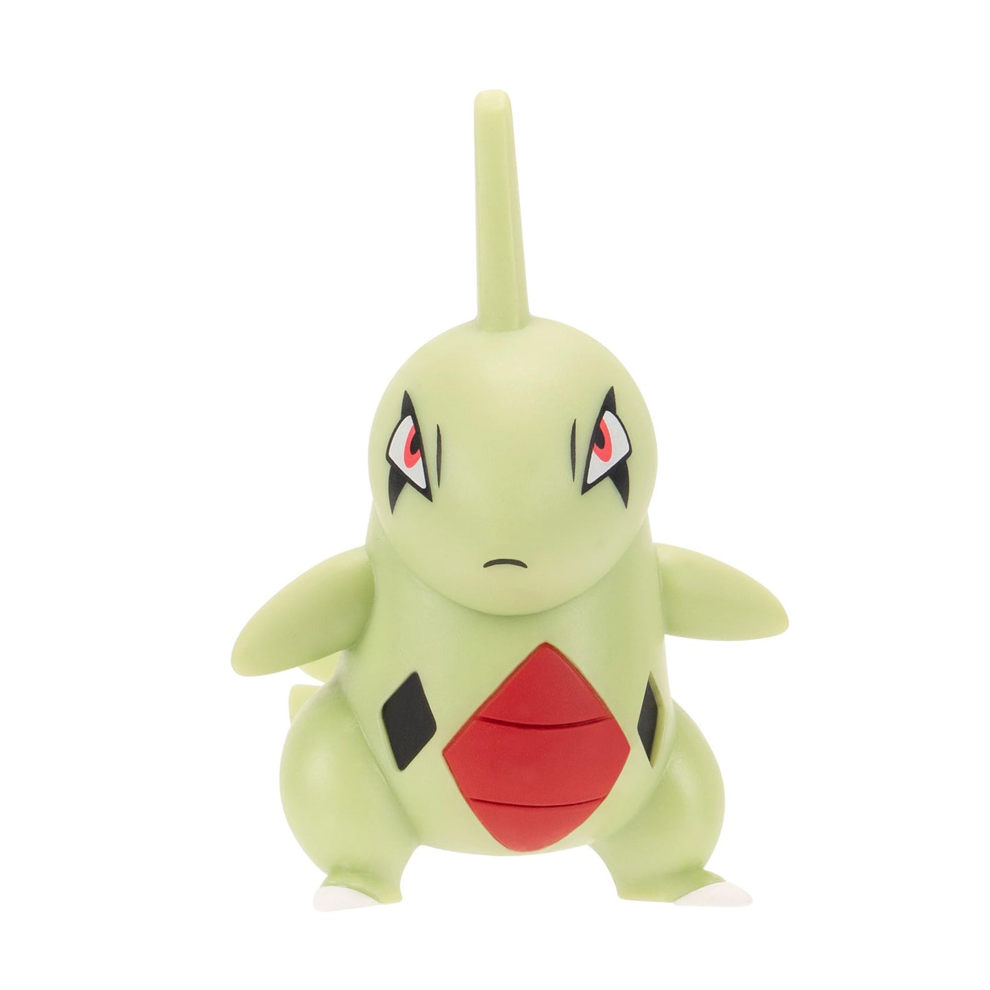 Pokémon Surprise Attack Game featuring 2-inch Larvitar, Scorbunny, Poké Ball, Ultra Ball, and 6 Attack Discs.