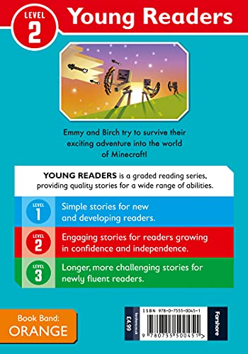 Minecraft Young Readers: Survival Mode: Get your kids into reading with this new official Minecraft gaming adventure for young, struggling or reluctant readers who love video games