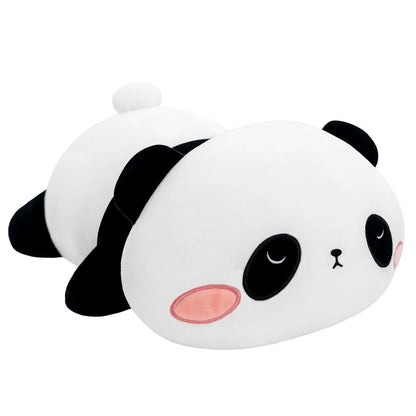 SQEQE Weighted Panda Plush, Weighted Panda Stuffed Animal, Cute Plushies Soft Bear Pillow Toy Gift for Kids Adults 9.8 Inch, 0.8 Lbs