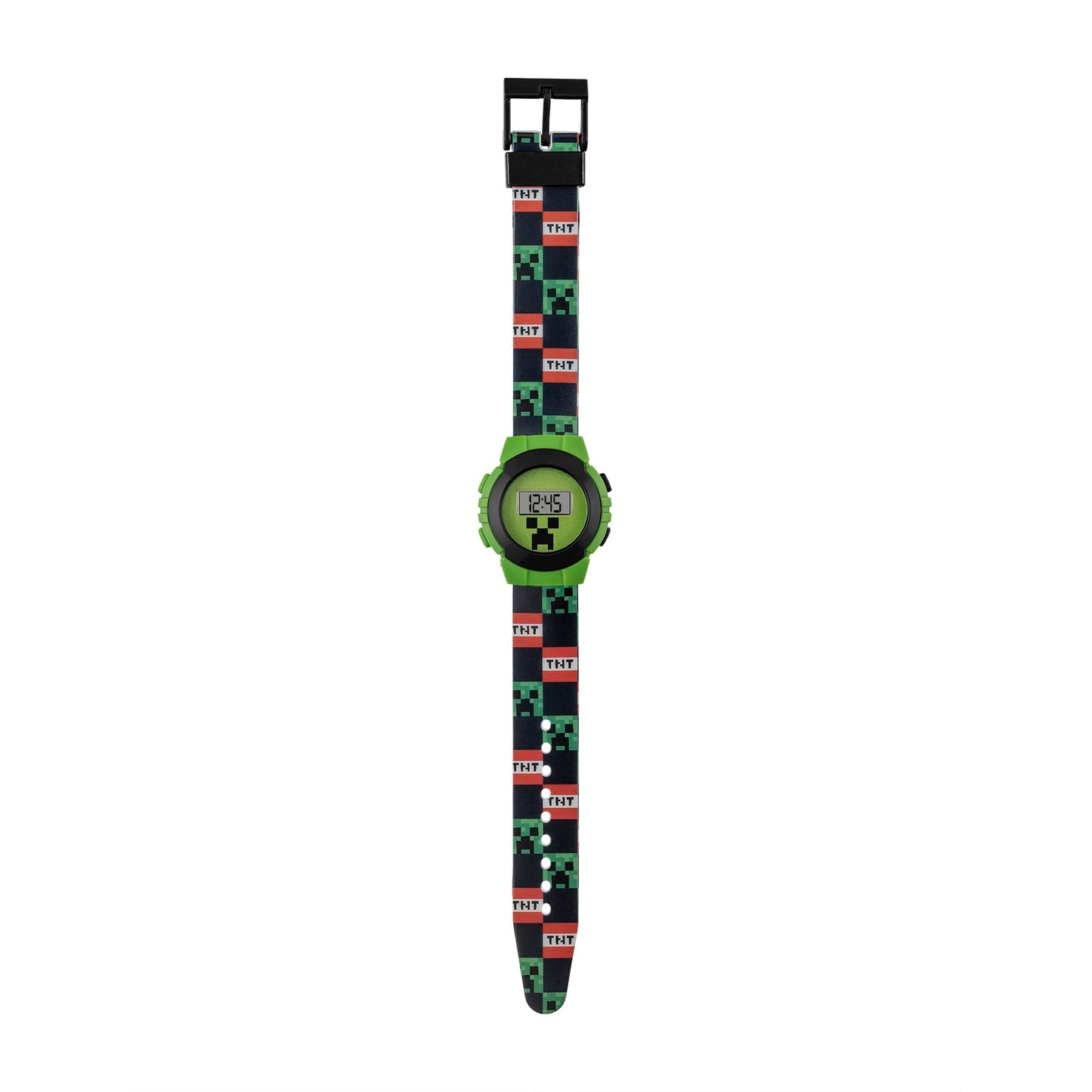 Minecraft Green Digital Watch MIN4223