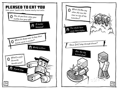 Minecraft Joke Book: An official illustrated Minecraft children’s joke book – The perfect Christmas stocking filler for funny kids who are into video games aged 7, 8, 9, 10 and 11!