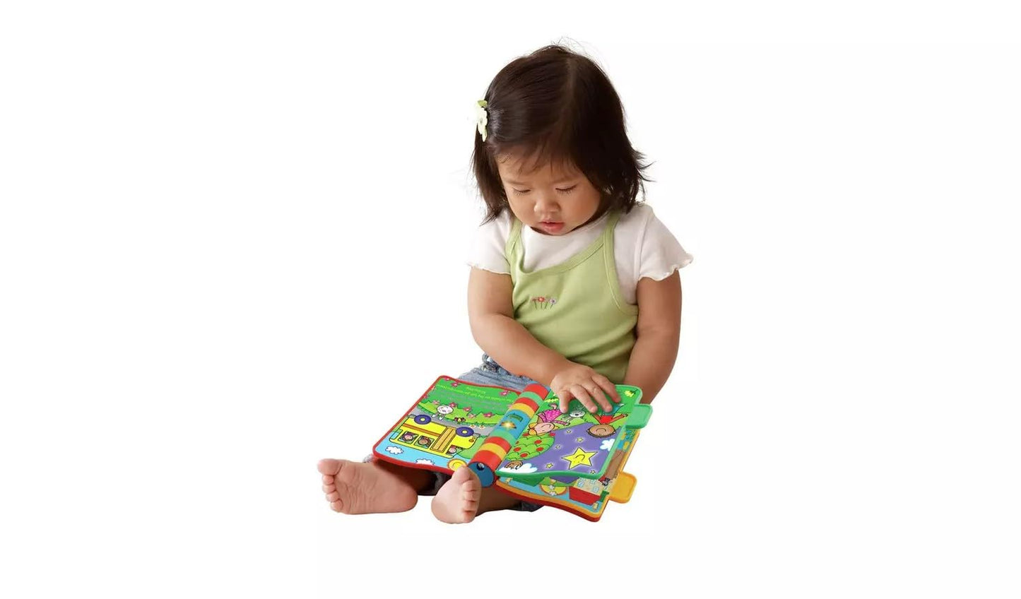 VTech Baby Nursery Rhymes Book, Light Up, Interactive, Musical Baby Book with Sounds and Phrases, Suitable for Babies from 6 Months+, English Version