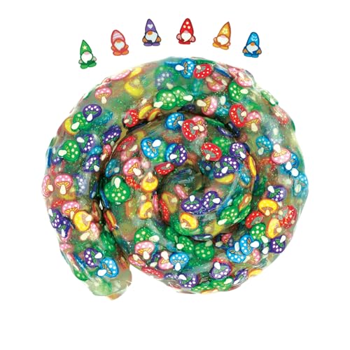 Crazy Aaron's Hide Inside Gnome Home Thinking Foam Stretch Toy showing colorful foam gnome with hidden compartments and playful design.