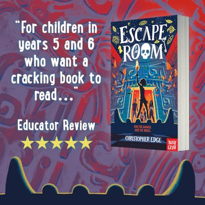Escape Room: The Times Children's Book of the Week: Find the Answer. Save the World.