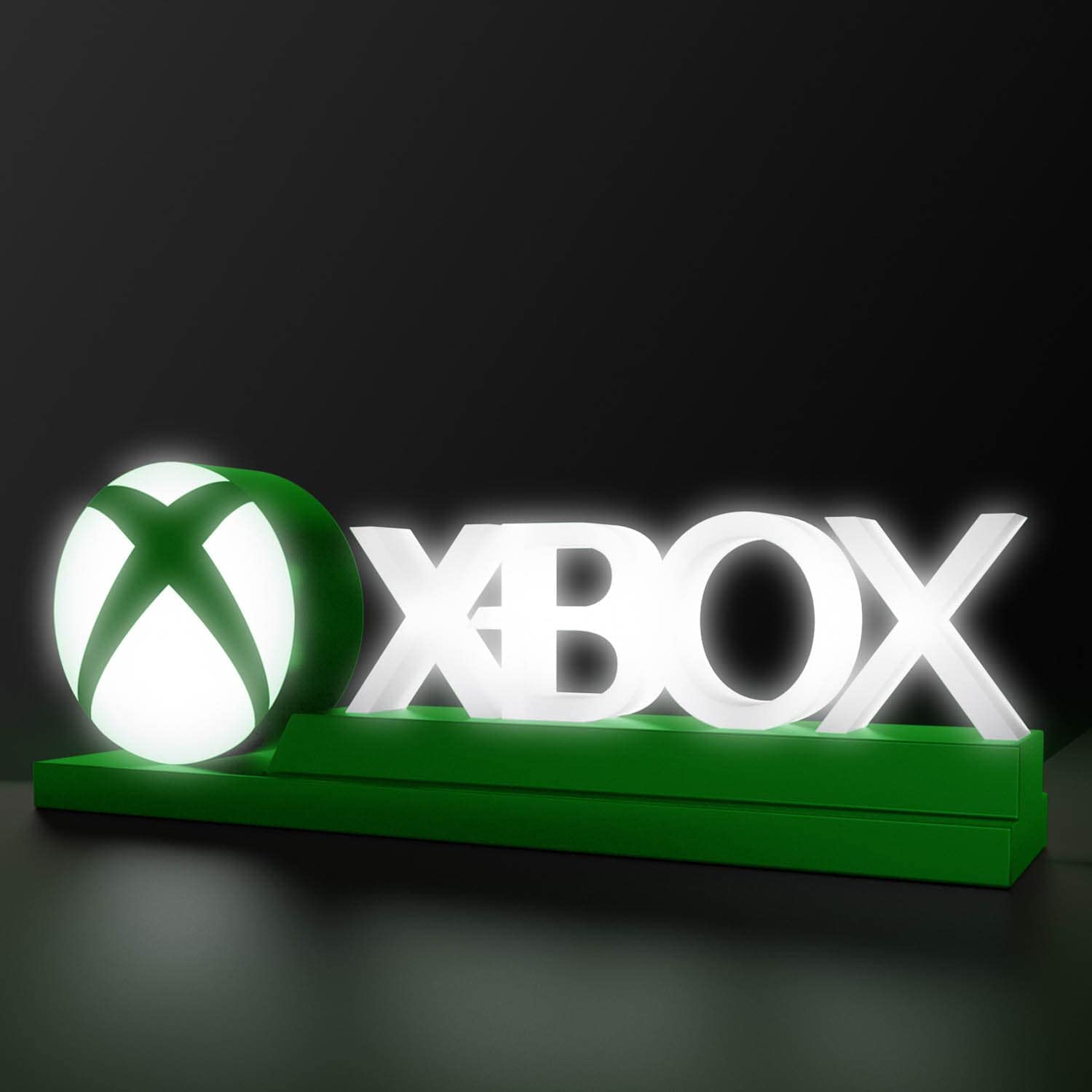 BargainsMania Xbox Icon Lamp night light, green LED with Xbox logo, USB powered, ideal for gaming room or children's birthday gift