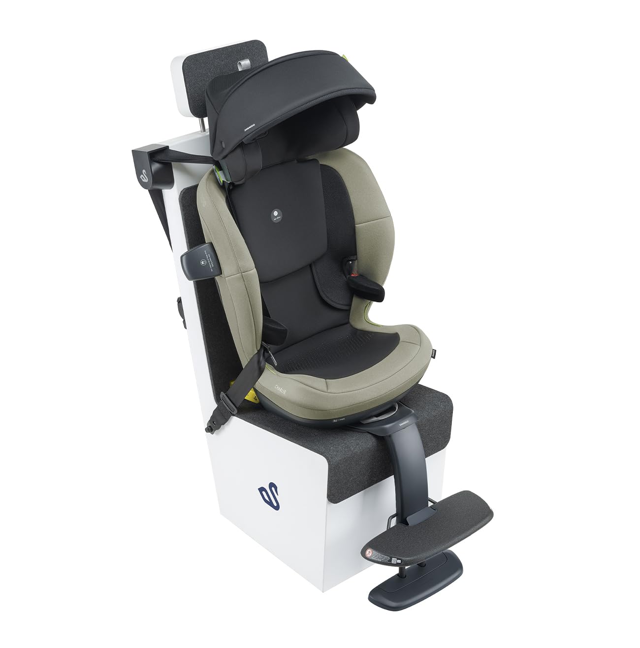 Swandoo Universal Booster Footrest - Car Seat Leg Support for Kids Age 3 to 12
