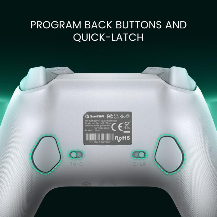 GameSir G7 SE Xbox controller with Hall-effect joystick, compatible with Xbox Series X|S, Xbox One, and Windows 10/11, official license