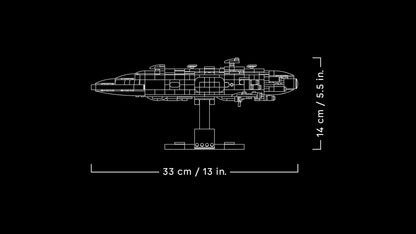 LEGO Star Wars 75405 Home One Starcruiser Building Set for Adults, Collectible Build-and-Display Starship Model with a Stand, Birthday Gift Idea for Men, Women and Teenage Fans of Return of The Jedi