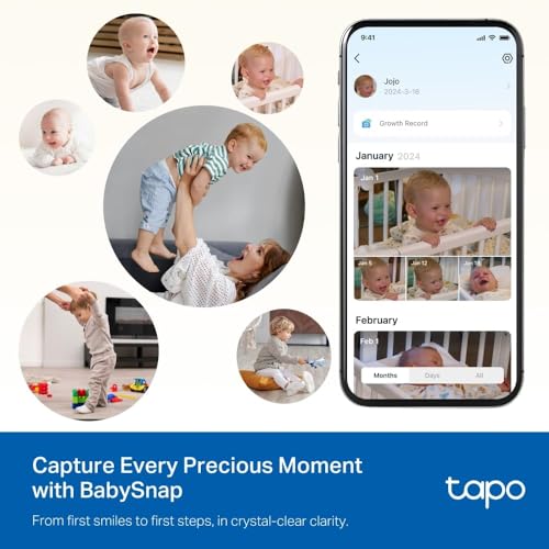 Tapo C840 2K 4MP dual-lens baby monitor security camera with night vision, AI detection, and indoor house monitoring.