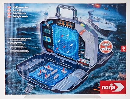 Noris 606104435 s Countersink Light & Sound Action Game for the whole family from 5 years,Red,white