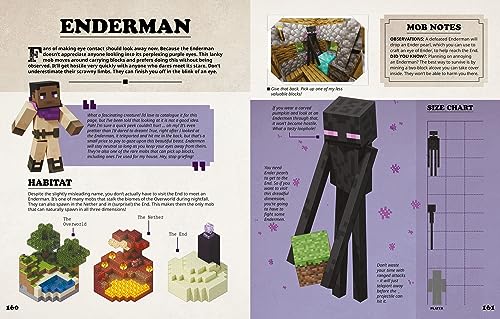 Minecraft Mobspotter’s Encyclopedia: The official guide to explore the best-selling video game of all time. Perfect for kids, teens and gaming fans to explore online worlds.