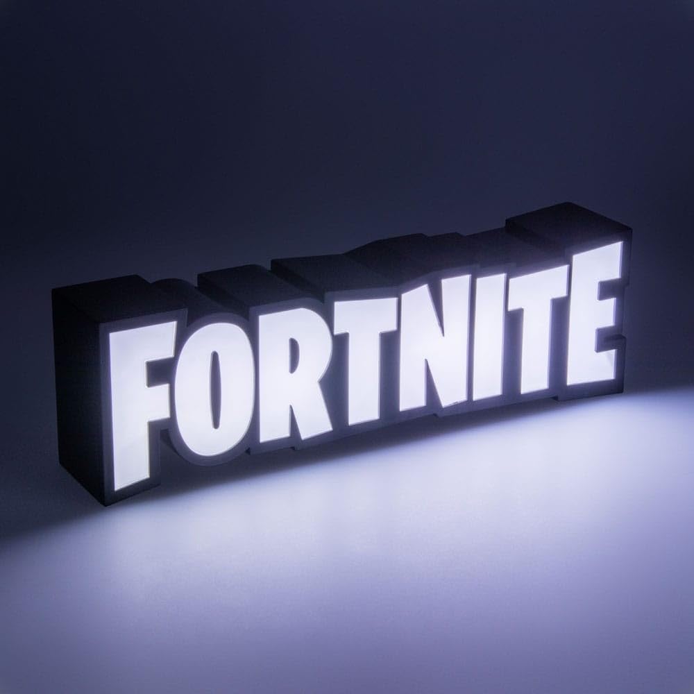 Fortnite RGB Colour-Changing Logo Light, Officially Licensed Gaming Lamp with Remote Control, Display on Wall or Desk, USB Powered Home Décor for Gamers | Paladone