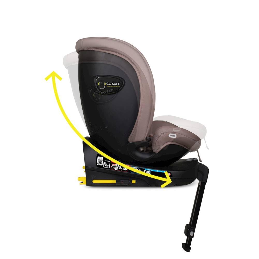 COSATTO Come & Go 2-360° Rotate Car Seat, Birth to 4 Years (0-105cm), Group 0/0+/1 ISOFIX Integrated Base, R129, ERF, Side Impact Protection, 5 Point Plus Anti Escape (Lollop)