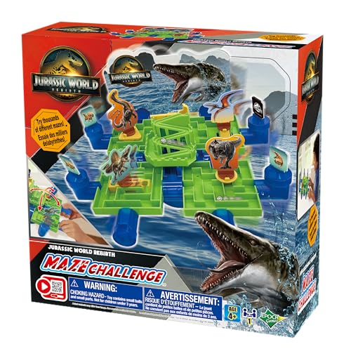 EPOCH Games Jurassic World Rebirth Maze Challenge 7566