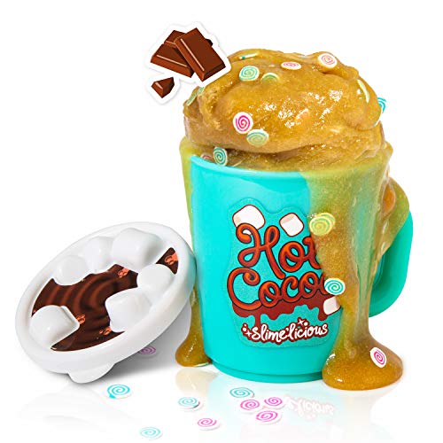 So Slime DIY Slimelicious Shaker with colorful slime powder, shaker bottle, and decorative toppings for kids aged 6+