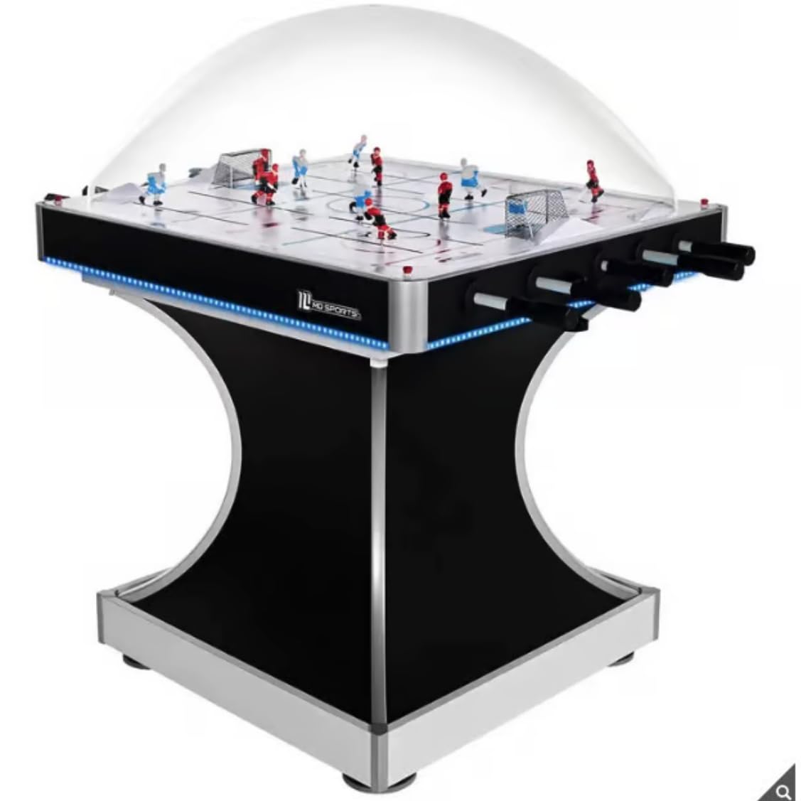 Sports Dome Hockey Table Game for Kids and Adults, with electronic scorer and arcade-style sound effects delivers big fun