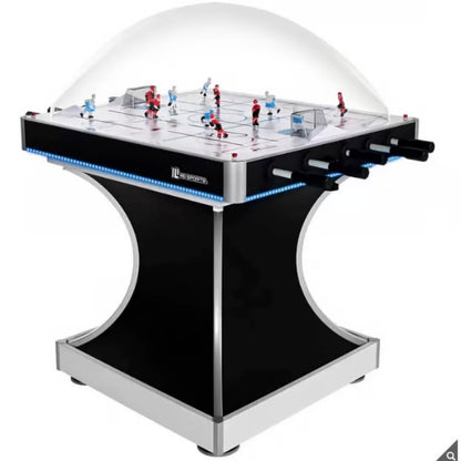 Sports Dome Hockey Table Game for Kids and Adults, with electronic scorer and arcade-style sound effects delivers big fun