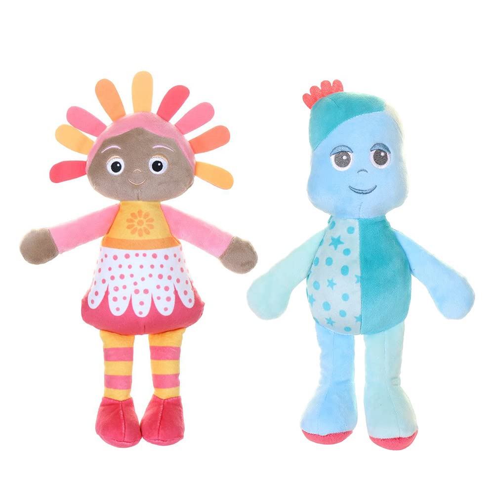 In the Night Garden Cuddly Soft Toy CBeebies Iggle Piggle Softie 30cm for Babies Toddlers 0-3 Suitable from Birth Colourful Comforting Cuddly Toy, Blue