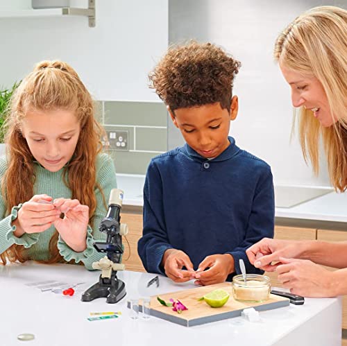 Science Mad microscope and telescope combo set for kids, includes 15x telescope with tripod and 100x microscope for ages 6 and up.