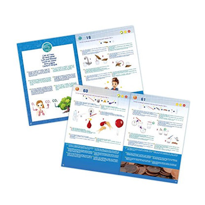 Buki Kids Chemistry Set with test tubes, goggles, and accessories for safe science experiments using kitchen ingredients.
