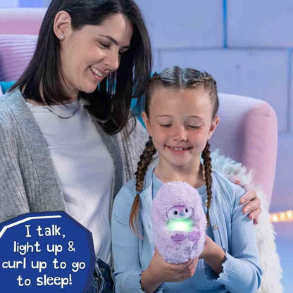Curlimals Pip Penguin Arctic Glow Interactive Soft Toy Cute Plush Laughing Light-Up Tummy Age 3-6