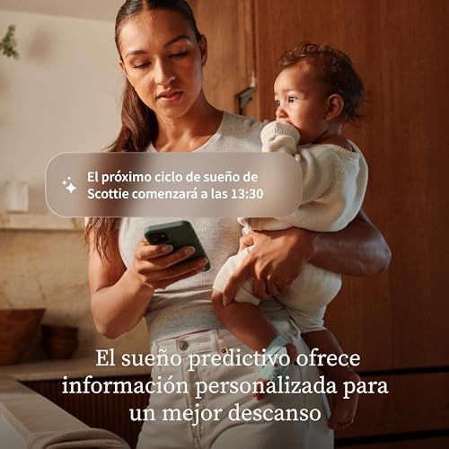 Owlet Dream Duo (3rd Gen) – Medically-Certified Smart Baby Monitor with Sock & HD Video Cam, Tracks Pulse Rate, Oxygen & Sleep, 2K HD Video, Cry & Motion Alerts, Temp Monitoring