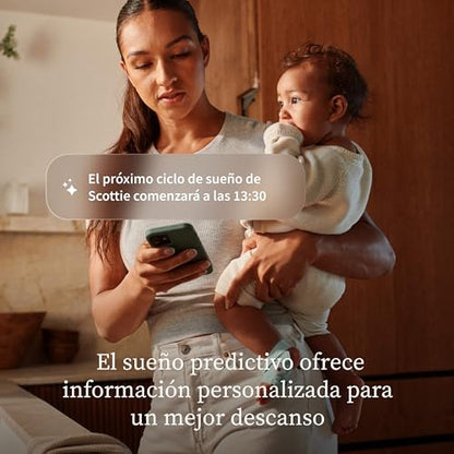 Owlet Dream Duo (3rd Gen) – Medically-Certified Smart Baby Monitor with Sock & HD Video Cam, Tracks Pulse Rate, Oxygen & Sleep, 2K HD Video, Cry & Motion Alerts, Temp Monitoring