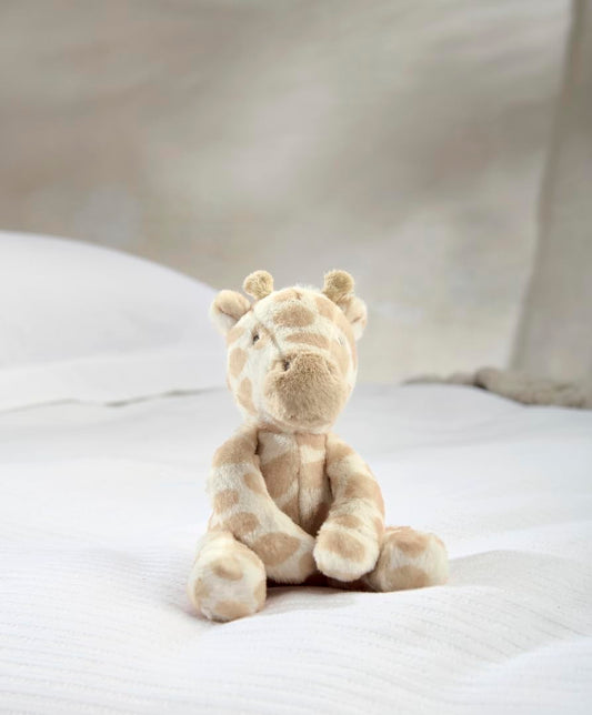 Mamas & Papas Welcome to the World Small Beanie Toy, Giraffe
