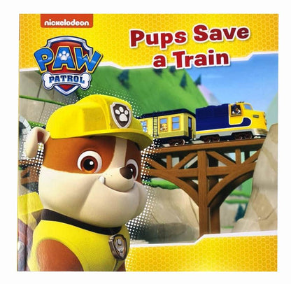 Nickelodeon Paw Patrol 10 Books Collection Set(Pups Meet The Mighty Twins, Save A Train, Save The Games, Save Sports Day,Save Ryders Robot, The Royal Throne,A Pizza Tower!, Jungle Trouble & More)