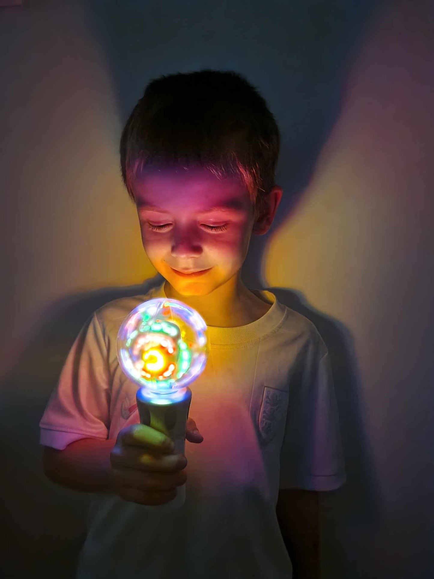 LoveHugs Musical Light Up Wand - Sensory Lights For Autism - Sensory Toys For Autism - Autistic Toy - Magic Wands For Kids