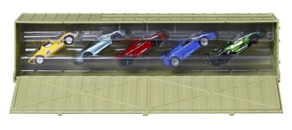 Hot Wheels Premium Car Culture Speed Machines™ 5-Pack of Toy Cars, Full Metal Body, Real Riders™ Tires, 1:64 Scale Sports Cars, Gift for Collectors, HFF42