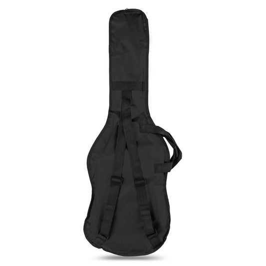 Max GigKit Junior electric guitar starter pack in sunburst with 20W amp, case, tuner, strings, picks, and strap for kids aged 8-13.
