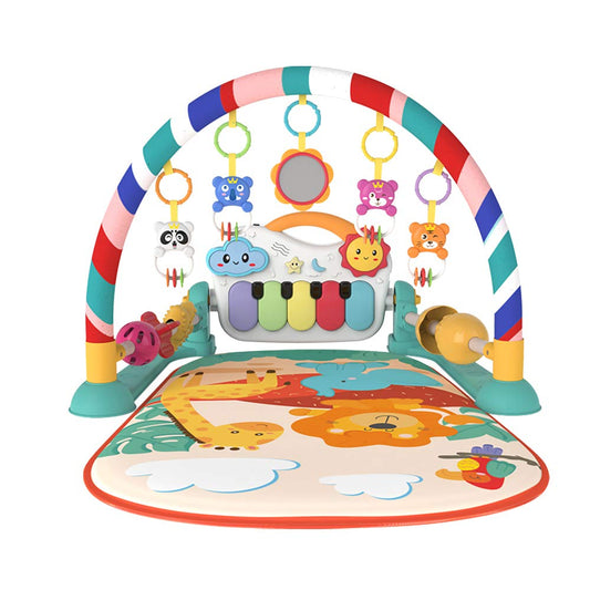 Eners Baby Play Mat Musical Activity Center Piano Floor Gym Playmat for Infants, Newborns and Toddlers - Tummy Time Mat With Toys