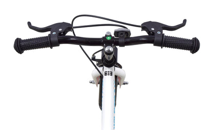 Wildtrak - 14 Inch Bike for Children 3-5 Years Old with Training Wheels - White and Blue