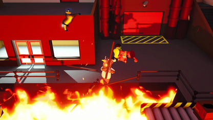 Switch game case for GANG BEASTS by Skybound Games featuring colorful cartoon-style characters on the cover.
