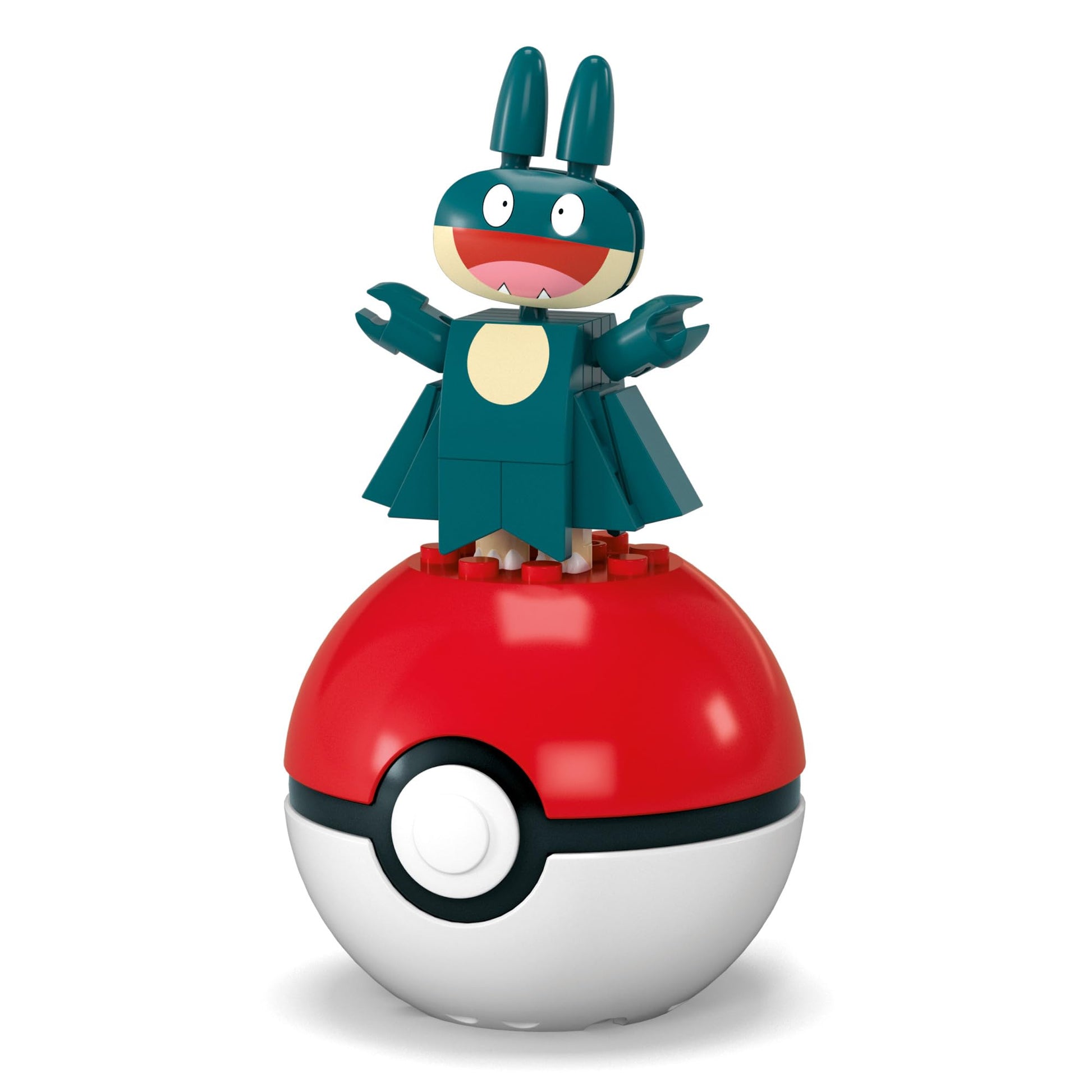 MEGA Pokémon building toys set featuring 8 poseable characters, 189 pieces, perfect for kids' imaginative play.