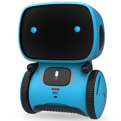 GILOBABY Interactive Smart Robot Toys, Intelligent Robot for Kids, Children Girls & Boys Robotic 3 Years Old Up, Voice Control & Touch Sense, Dance & Sing & Walk, Recorder & Speak Like You