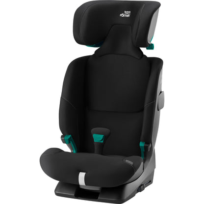 BRITAX RÖMER Car seat ADVANSAFIX 2 Z-LINE, for Children from 76 to 150 cm (i-Size) with and Without Isofix, 15 Months to 12 Years, Space Black