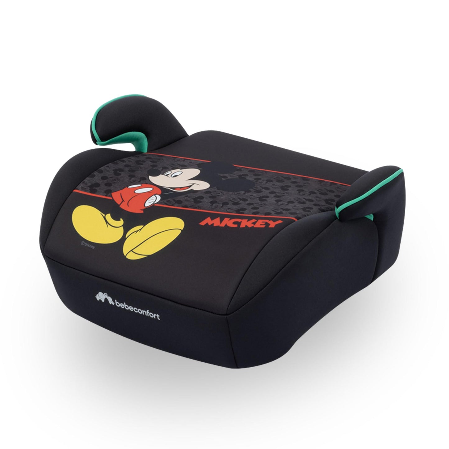 Bebeconfort Disney Manga i-Safe, Car Booster Seat, Mickey Mouse Car Seat, 6–12 Years, 128–150cm, 22-36 kg, Lightweight, Easy Belt Installation, Fully Padded, Soft-Touch Fabrics, Authentic Mickey