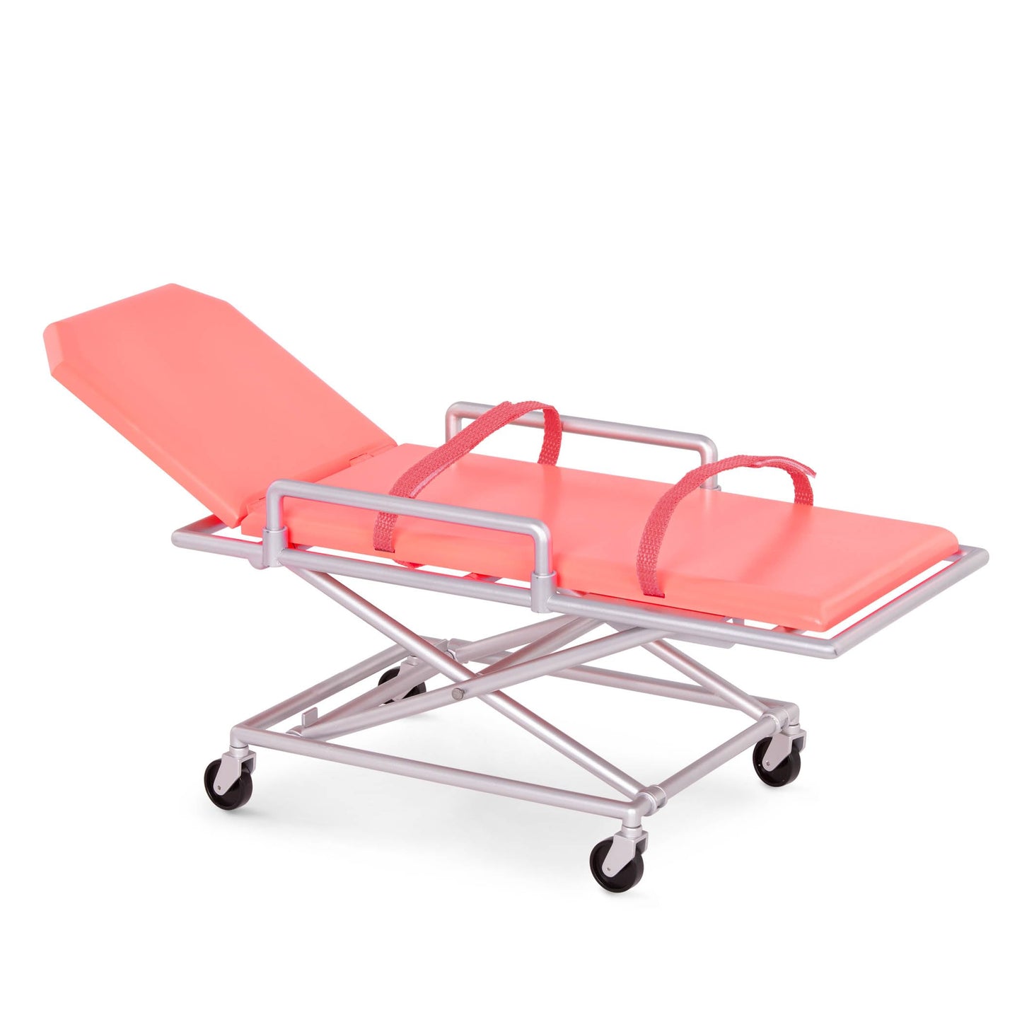 Our Generation Medi-Care Set with stretcher and medical accessories for 18-inch dolls, ideal for imaginative play.