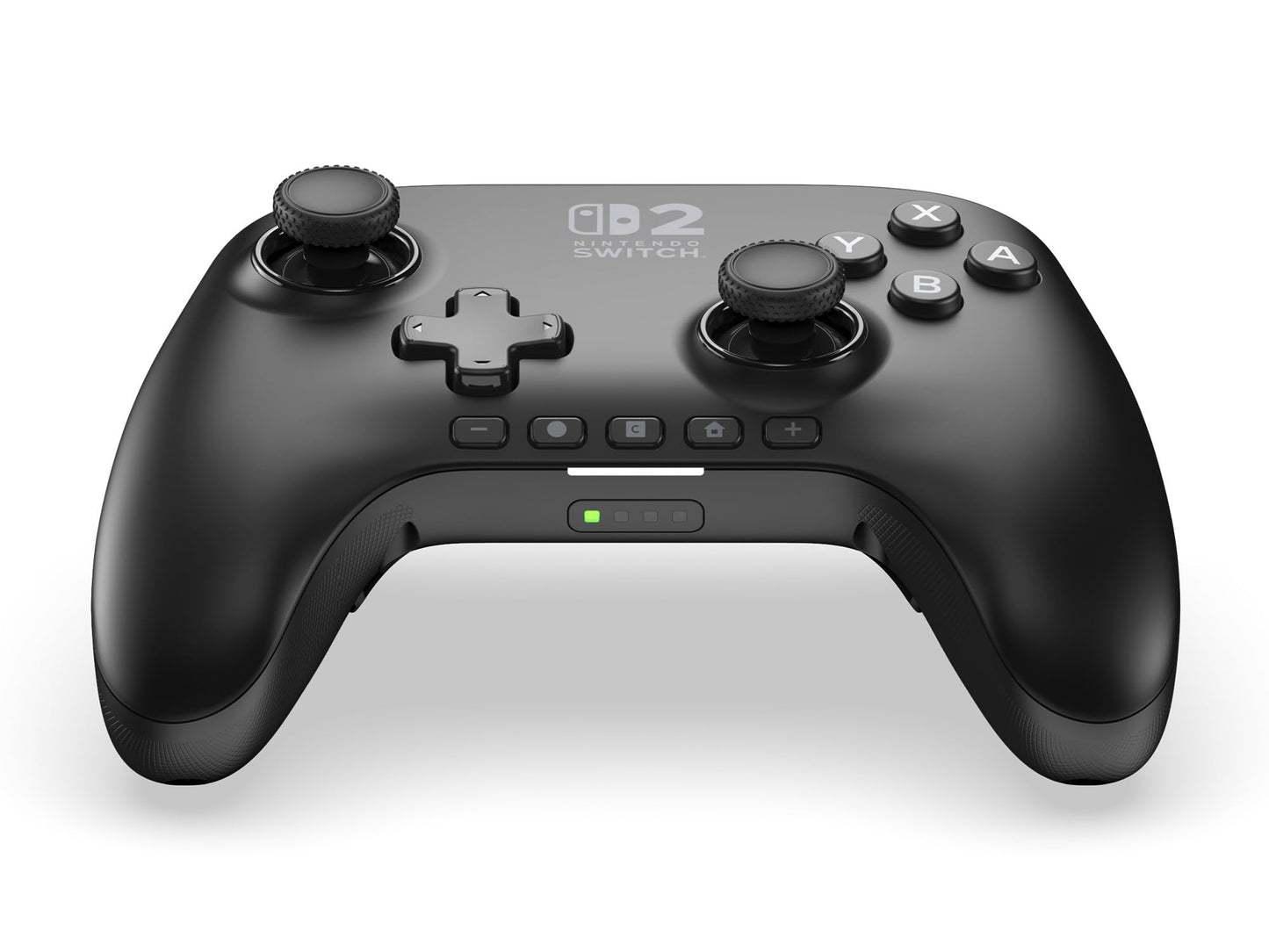 Black PowerA Advantage wireless Nintendo Switch controller with Hall effects, mappable buttons, motion controls, and C button.