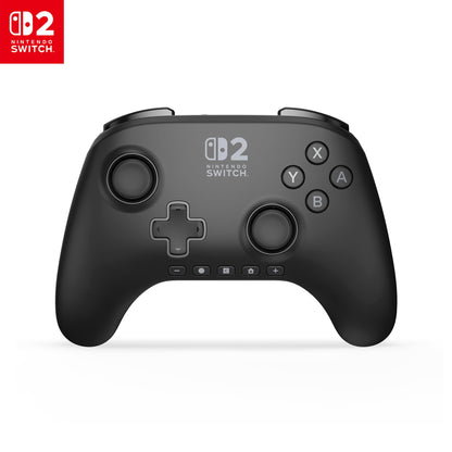PowerA Advantage wireless Nintendo Switch controller in black featuring mappable buttons, motion controls, and hall effect technology.
