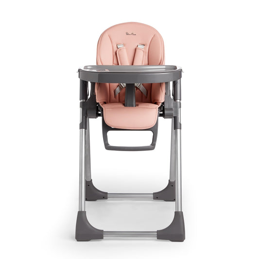 Silver Cross - Buffet Highchair - Baby Chair - Portable High Chair - Newborns to 3 years - Candy Pink