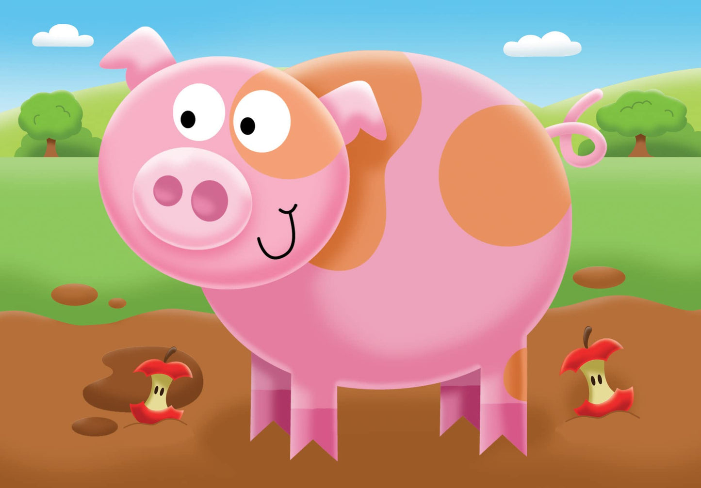 Ravensburger On The Farm, My First Jigsaw Puzzles (2, 3, 4 & 5 Piece) Educational Toys for Kids Age 18 Months and Up - Gifts for Toddlers