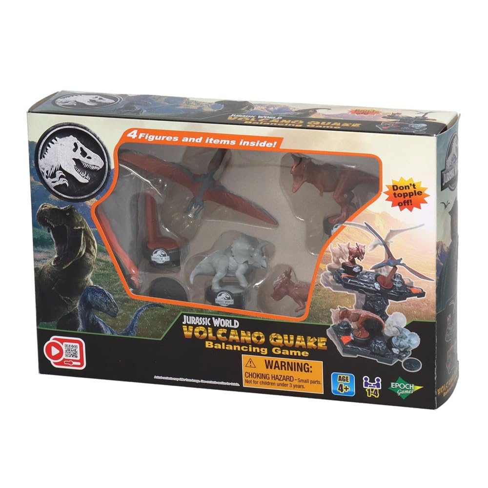 EPOCH Games - 7512 Jurassic World Volcano Quake -Balancing Game- - Action Game
