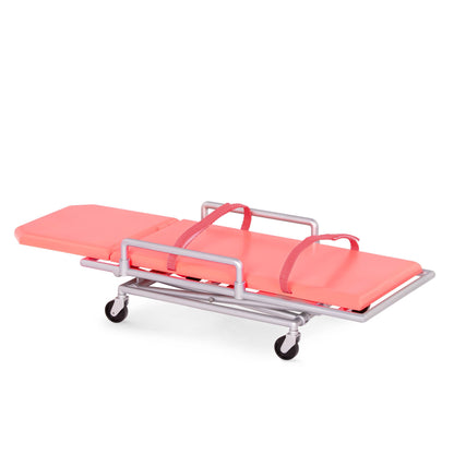 Our Generation Medi-Care Set featuring a stretcher, ambulance gurney, and realistic medical accessories for 18-inch dolls.