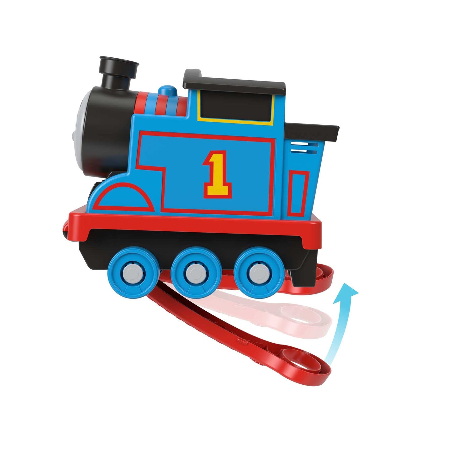 Thomas & Friends Biggest Friend Thomas pull-along toy train engine with storage for preschool kids ages 2 years and older, HHN32