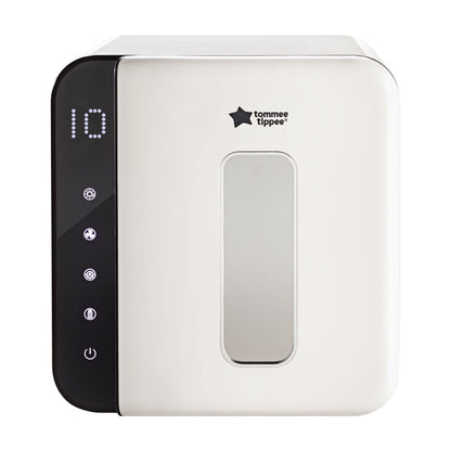 Tommee Tippee Ultra UV Steriliser, Dryer and Storage, White, for Baby Bottles and Accessories, Steam-Free to Kill Viruses^ and 99.9% of Harmful Bacteria